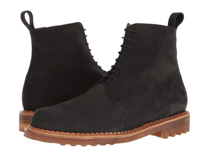 Clergerie Dace Boot (black Suede) Men's Boots