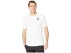 Puma Archive Logo Box Tee (puma White/puma Black) Men's T Shirt