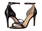 Chloe Gosselin Narcissus Ankle Strap Open Toe Heel (black Nappa) Women's Shoes