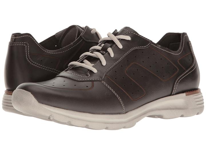 Dansko Wesley (black Vintage Pull-up) Men's Lace Up Casual Shoes