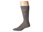 Boss Hugo Boss Peter Ribbed Dress Sock (medium Grey) Men's Crew Cut Socks Shoes