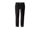 Hudson Kids Lacey Crop Jeans In Jet Black (big Kids) (jet Black) Girl's Jeans