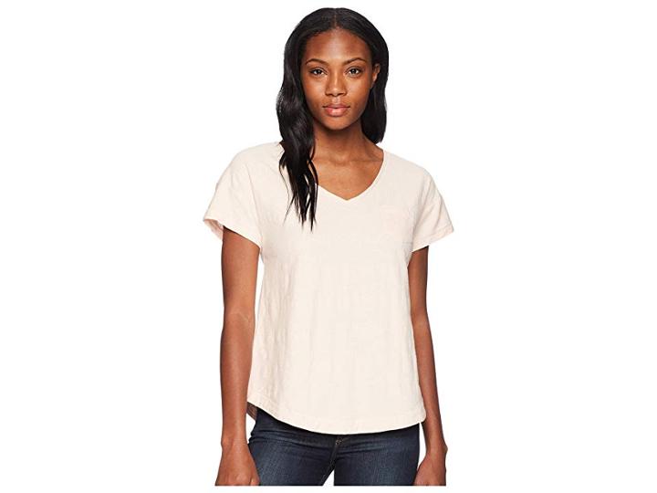 Woolrich Cerrado Hybrid V-neck (peony) Women's Clothing