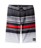 Quiksilver Kids Everyday Stripe Vee Boardshorts (big Kids) (black) Boy's Swimwear
