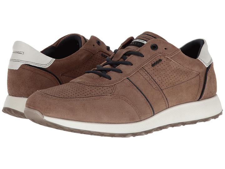 Ecco Summer Sneak (navajo Brown/marine) Men's Lace Up Casual Shoes