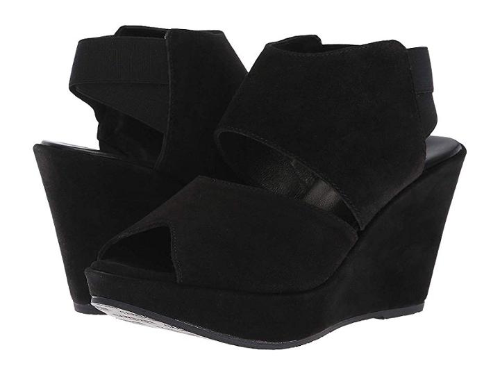 Cordani Rochelle (black Suede) Women's Wedge Shoes