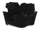 Cordani Rochelle (black Suede) Women's Wedge Shoes
