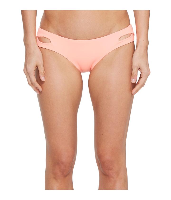 Becca By Rebecca Virtue Color Code Hipster Bottom (creamsicle) Women's Swimwear