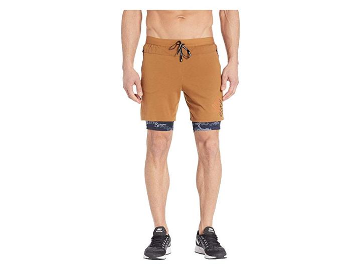 Nike Wild Run 2-in-1 Shorts (ale Brown/reflect Black) Men's Shorts