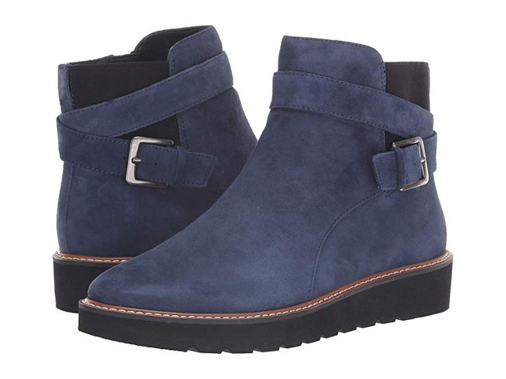 Naturalizer Aster (ink/navy Suede) Women's Boots