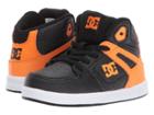 Dc Kids Rebound Ul (toddler) (orange/black) Boys Shoes