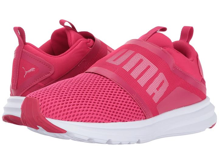 Puma Enzo Strap (love Potion/puma White) Women's Shoes