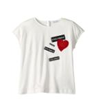 Dolce & Gabbana Kids T-shirt (big Kids) (white) Girl's Clothing