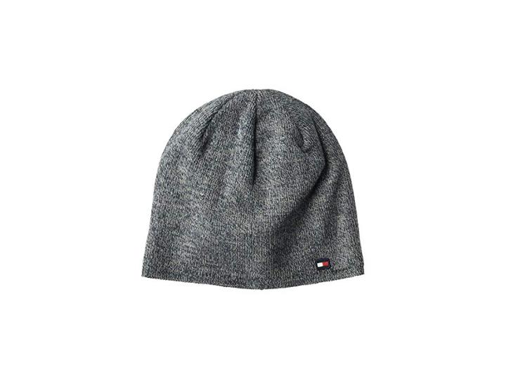 Tommy Hilfiger Fine Gauge Marled Fleece Lined Hat (navy) Caps