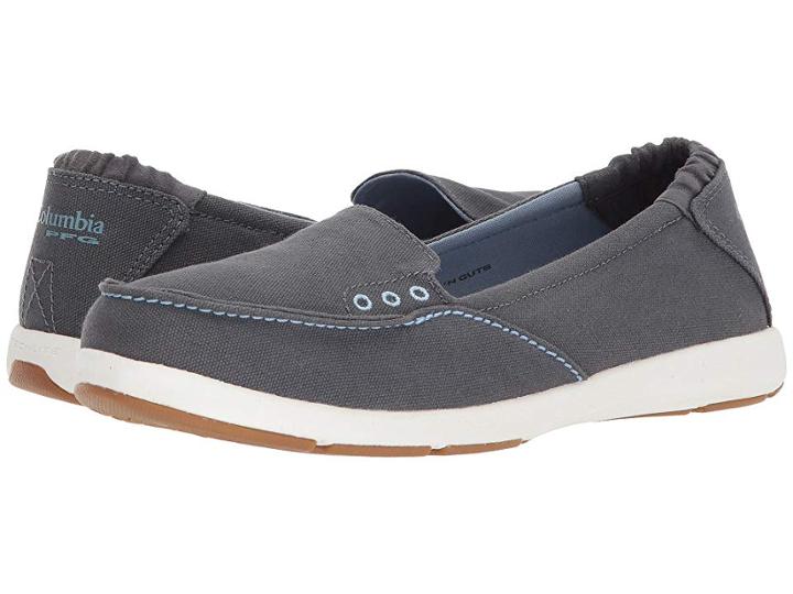Columbia Delray Slip Pfg (graphite/dark Mirage) Women's Shoes