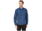 Lucky Brand Long Sleeve Indigo Shirt (blue) Men's Clothing