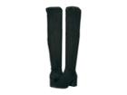 Tahari Jodi (black Stretch Suede/fabric) Women's Zip Boots