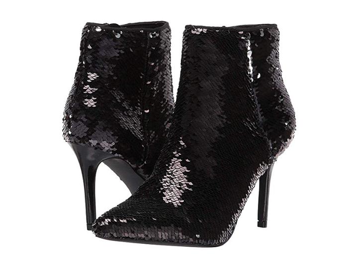 Jane And The Shoe Tate (black Sequins) Women's Boots