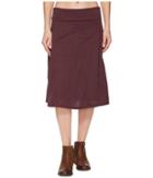 Prana Daphne Skirt (dark Plum) Women's Skirt