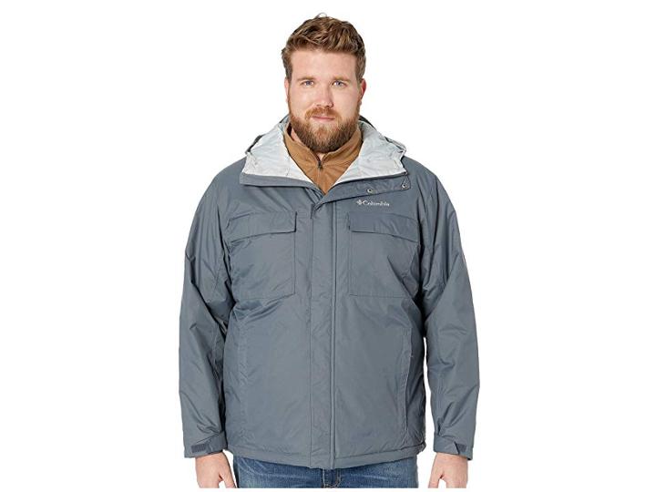 Columbia Big Tall Ten Fallstm Jacket (graphite) Men's Coat