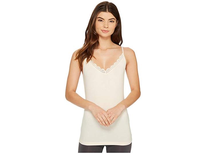 Hanro Maja Spaghetti Camisole (rose) Women's Sleeveless