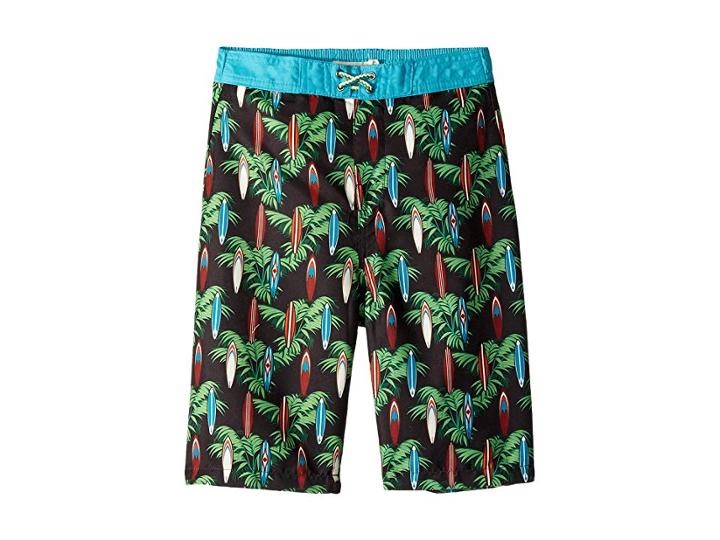 Appaman Kids Swim Trunks (toddler/little Kids/big Kids) (malibu Surf) Boy's Swimwear