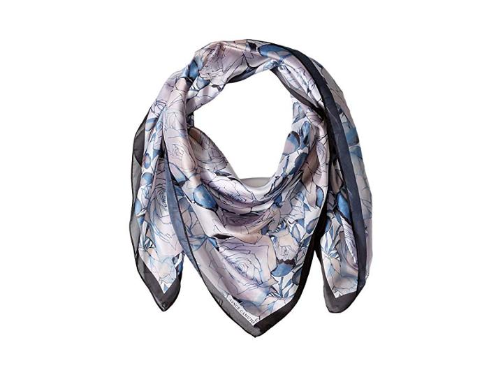 Vince Camuto Ombre Roses Square (neutral) Scarves