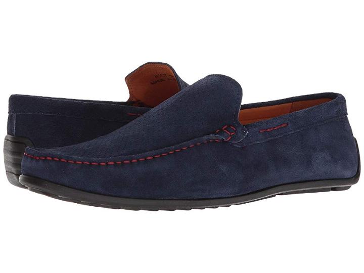 Donald J Pliner Iggy (navy) Men's Shoes