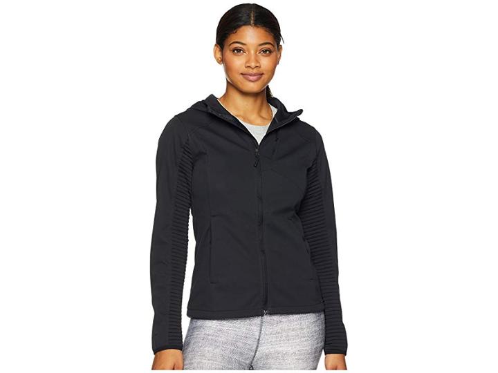 Under Armour Ua Traversa Hoodie (black/black/charcoal) Women's Sweatshirt
