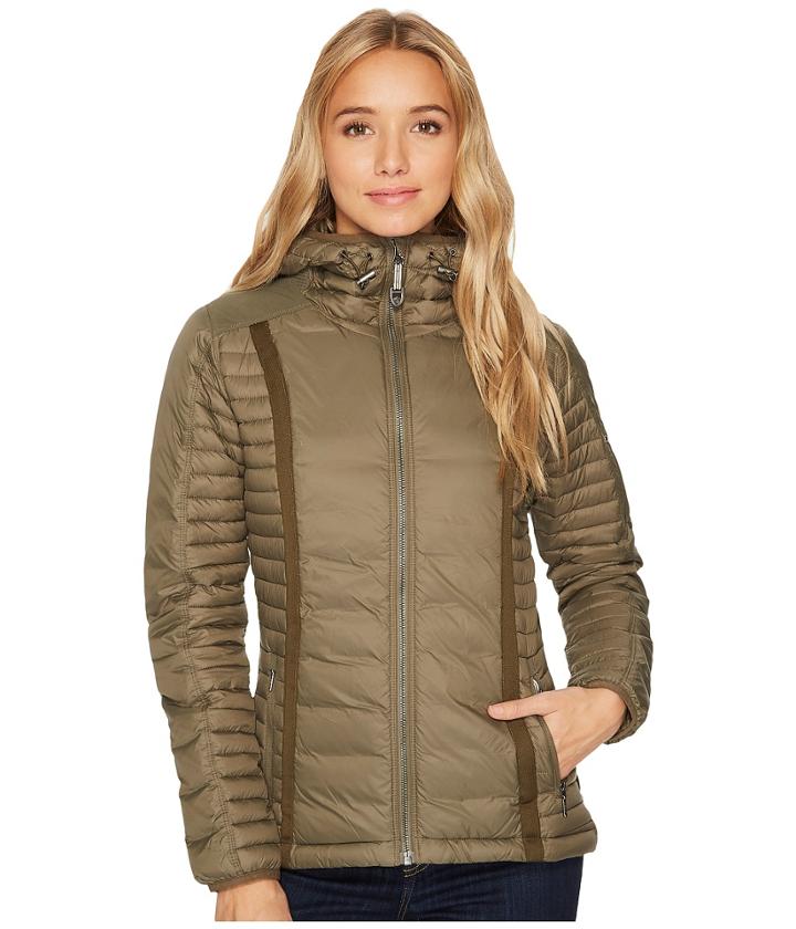 Kuhl Spyfire Hoodie (olive) Women's Sweatshirt