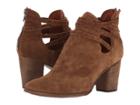 Frye Naomi Pickstitch Shootie (chestnut Soft Oiled Suede) Women's Boots