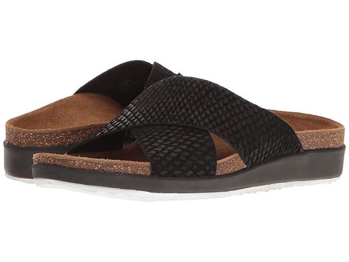 Aetrex Dawn (black) Women's Sandals