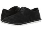 Marsell Gomme Suede Wingtip Oxford (black) Men's Shoes