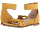Seychelles Noble (mustard Suede) Women's Sandals