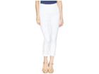 Lysse Ruffle Cotton Crop Pants (white) Women's Casual Pants