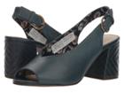 Seychelles Playwright Ii (blue Leather) Women's Shoes