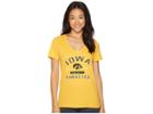 Champion College Iowa Hawkeyes University V-neck Tee (champion Gold) Women's T Shirt