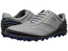 Ecco Golf Cage Pro (concrete/bermuda Blue) Men's Golf Shoes