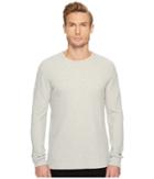 Threads 4 Thought Donovan Long Sleeve Thermal Crew (heather Grey) Men's T Shirt