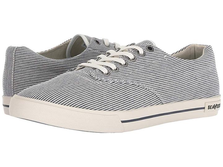 Seavees Hermosa Plimsoll (railroad Stripe) Men's Shoes