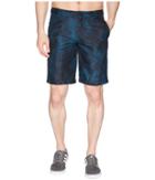 Adidas Outdoor Voyager Parley Camo Shorts (night/legend Ink) Men's Shorts
