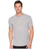 Lucky Brand Jeep Script Tee (gargoyle) Men's Clothing