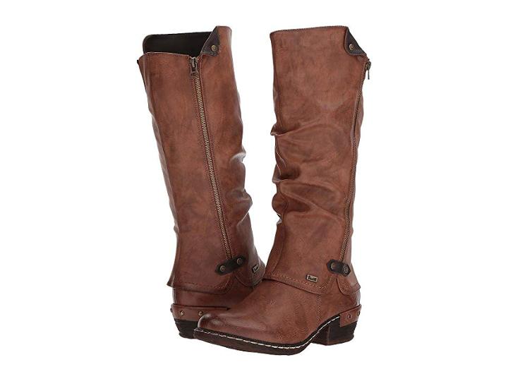 Rieker 93655 (kastanie/schoko) Women's Dress Boots