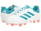 Adidas Goletto Vi Fg (white/energy Blue/easy Coral) Women's Soccer Shoes