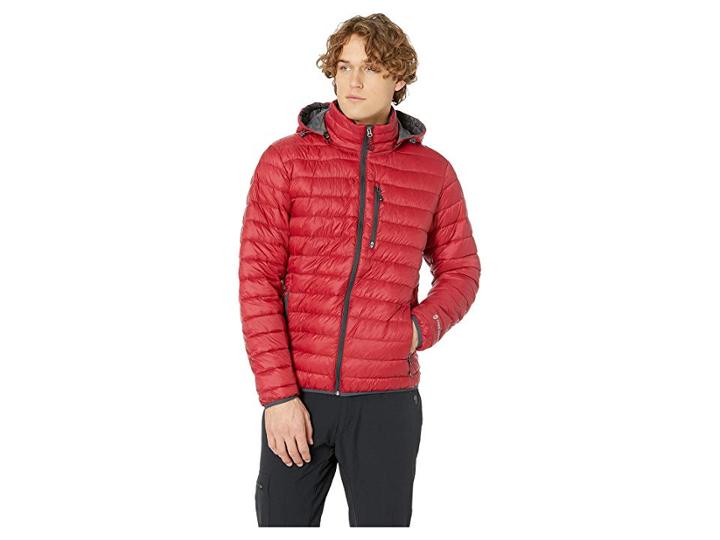 Free Country Puffer Jacket With Detachable Hood (dragon Blood) Men's Coat