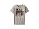 Under Armour Kids Beast On The Field Short Sleeve (little Kids/big Kids) (true Grey Heather) Boy's Clothing