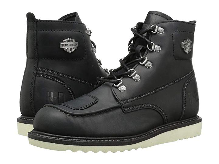 Harley-davidson Hagerman (black) Men's Lace-up Boots