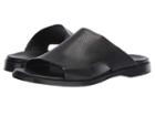 Cole Haan Goldwyn Slide Sandal (black Tumble) Men's Shoes