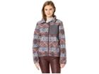 Burton Premium Bombay Full Zip (port Royal Jacquard Stripe) Women's Clothing
