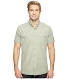 Kuhl Airspeedtm Short Sleeve Top (khaki) Men's Short Sleeve Button Up